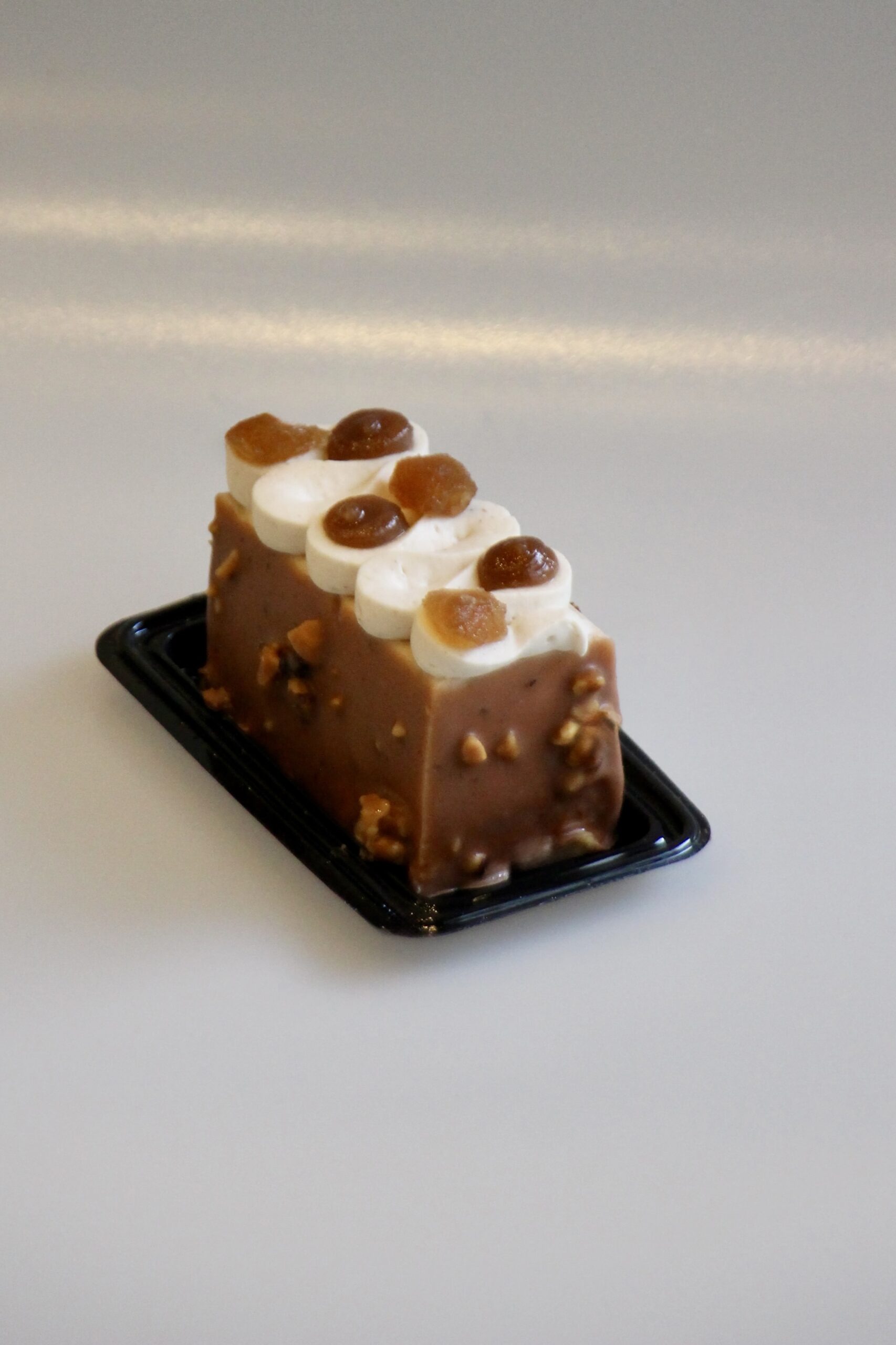 Bûchette Mont-Blanc aux marrons et crème de marrons